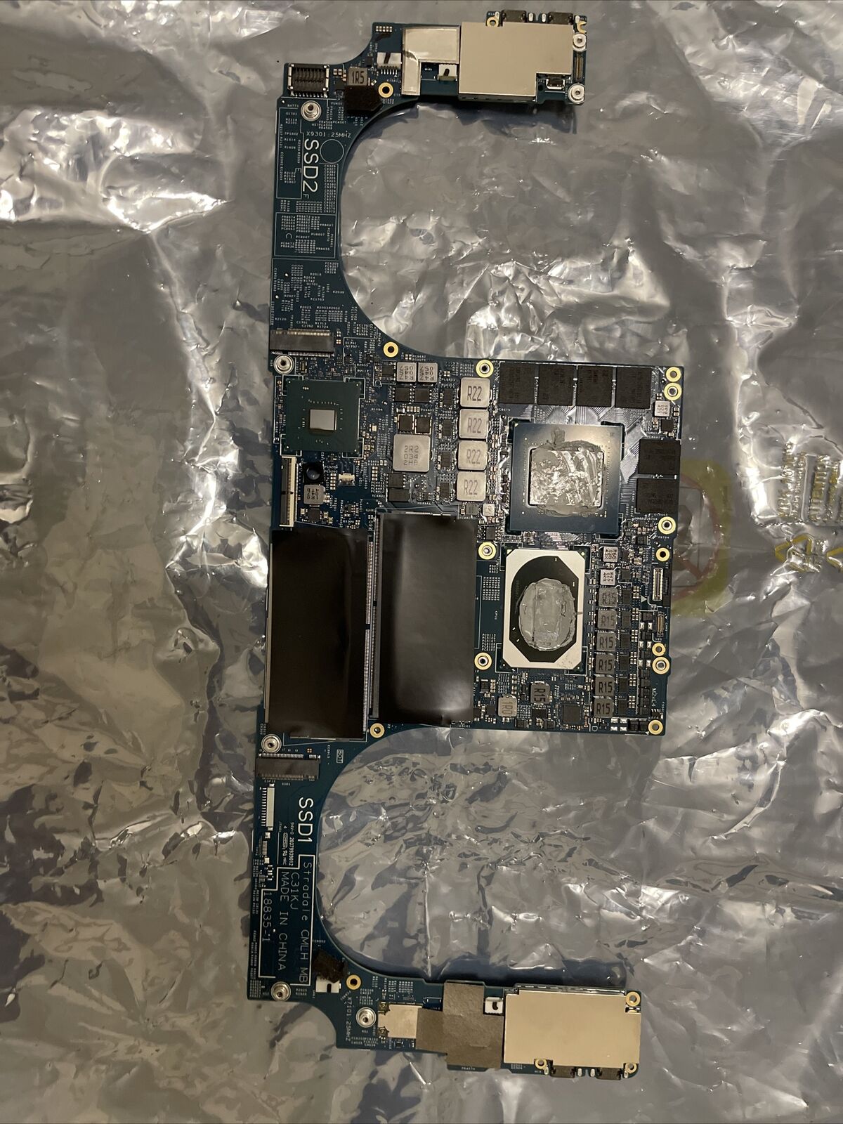 Genuine Dell XPS 9700 Laptop Motherboard i7-10875H RTX 2060 6GB 1650s CXCCY