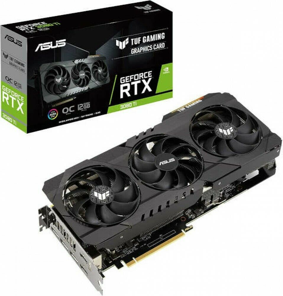 ASUS Video Card TUF Gaming NVIDIA GeForce RTX 3080 PCI-Exp 4.0 12GB GDDR6X Fast