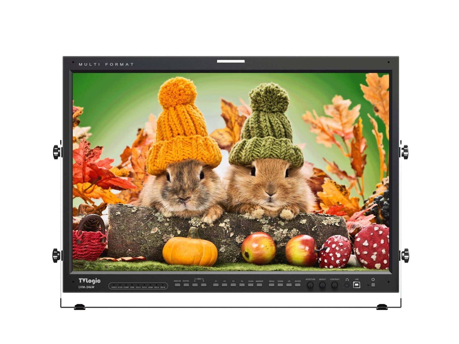 TVlogic LVM-246W 24 inch Component/3G-SDI/DVI/HDMI Full HD 1920x1200 LCD Monitor