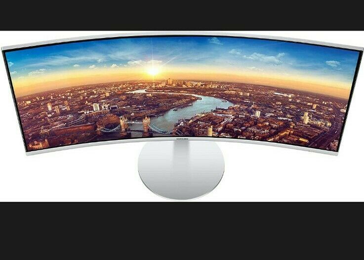 Samsung C34J791WTR - CJ79 Series - QLED Monitor - Curved - 34)