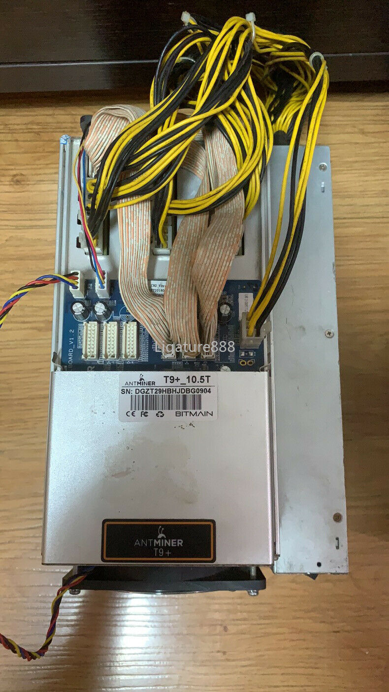 Bitmain Antminer T9+ 10.5 TH w/ PSU in Stock Fast Ship 220V