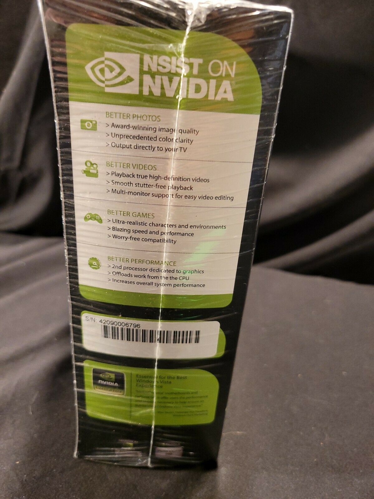NVidia Geforce 8400 GS PCI DDR2 512MB Video Graphics Card 64 Bit Windows 10