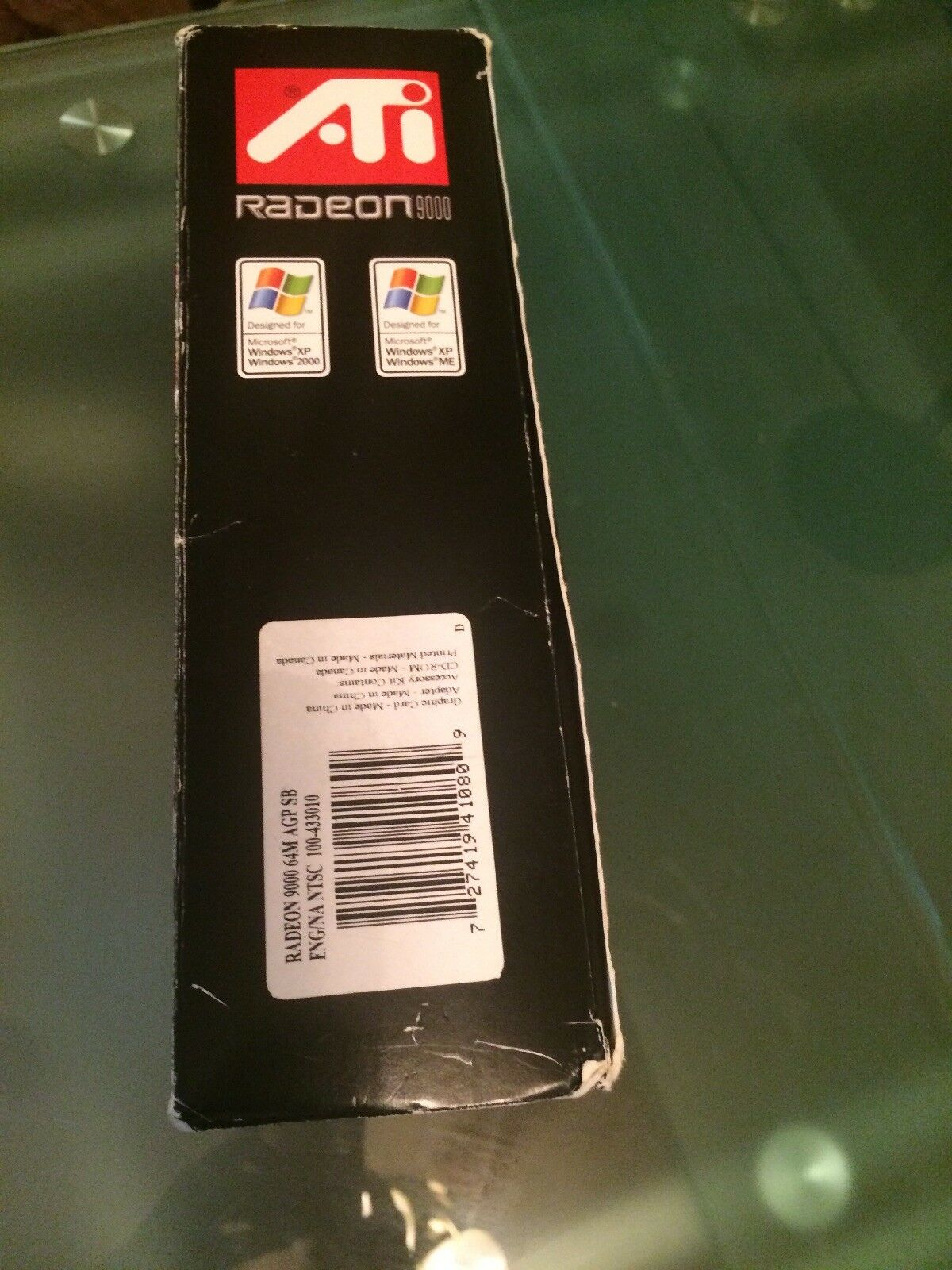 ATi Radeon 9000 64MB AGP video card Part Number: 102G011801 VGA & S-Video out