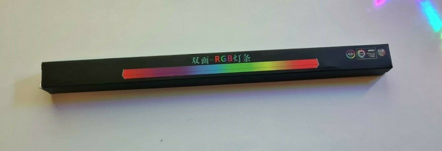 40cm ADDRESSABLE 5V 3PIN ARGB LIGHT BAR LED SYNC MAGNETIC