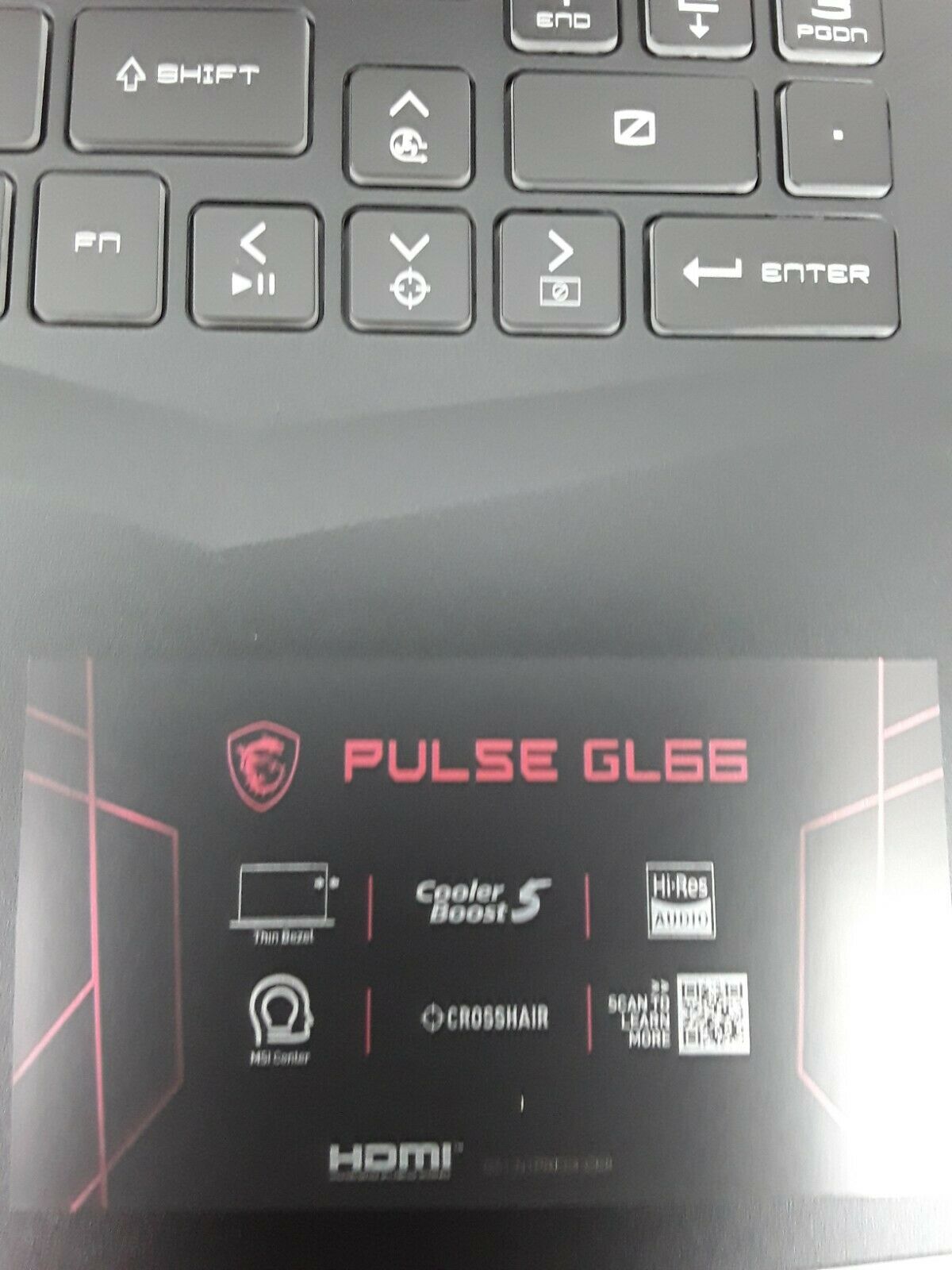 MSI Pulse GL66 11UCK 15.6” FHD Gaming Laptop RTX3050 i7-11800H 16GB 1TB SSD New