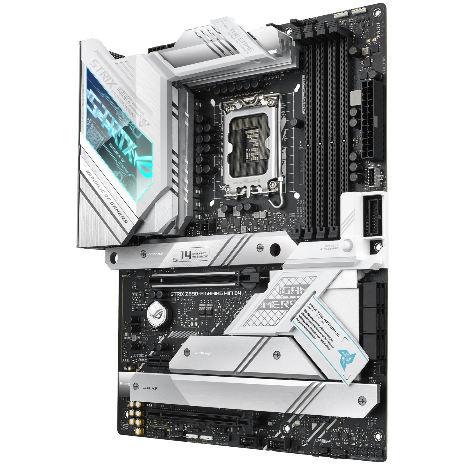 NEW ASUS ROG Strix Z690-A Gaming WIFI DDR4 LGA1700 ATX Desktop Motherboard ROG S
