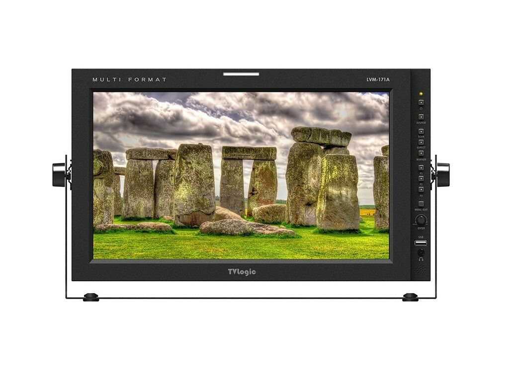 TVlogic LVM-171A 16.5 inch Full HD Multi-Purpose 3G-SDI/DVI/HDMI IPS LCD Monitor