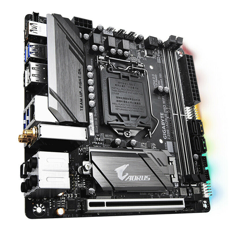 For Gigabyte Z390 I AORUS PRO WIFI LGA1151 DDR4 Mini-ITX Motherboard Tested