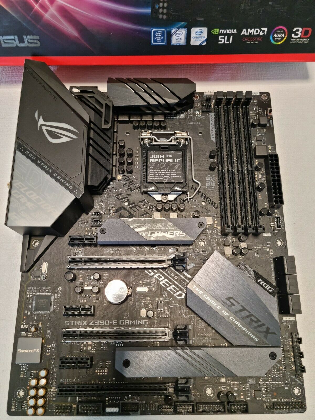 ASUS ROG Strix Z390-E Gaming Mainboard Sockel L1151