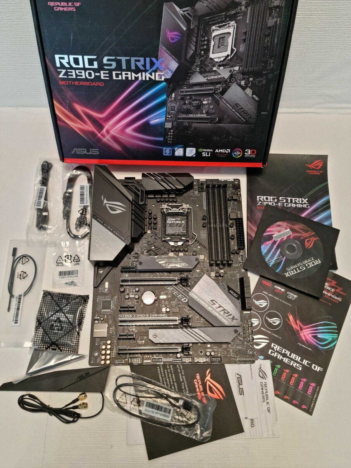 ASUS ROG Strix Z390-E Gaming Mainboard Sockel L1151
