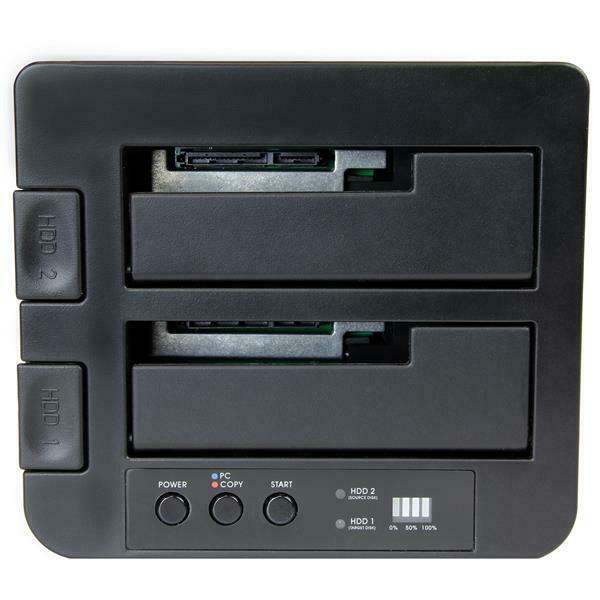 Startech - Data Storage DOCK DUPLICATORE AUTONOMO USB3.1 SATA SSDHDD DA 2.5 3.5