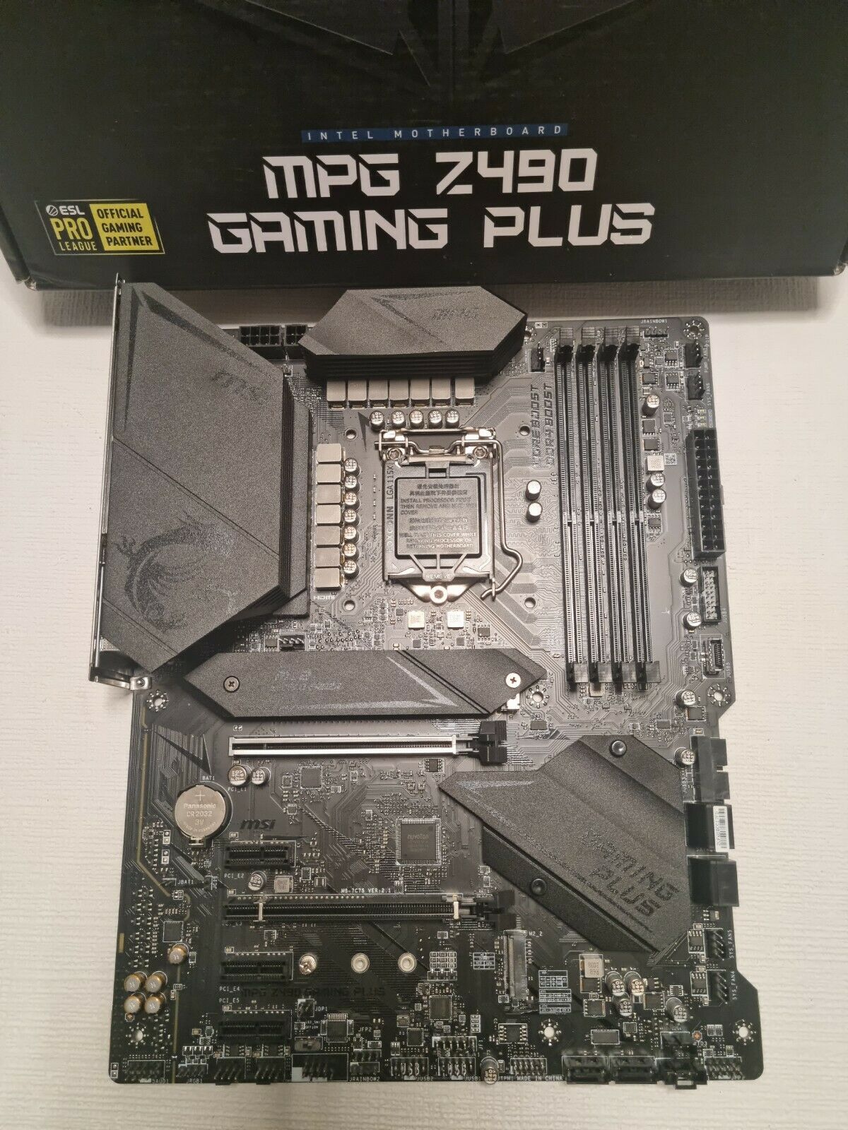 MSI MPG Z490 Gaming Plus, Intel Z490 Mainboard - Sockel 1200