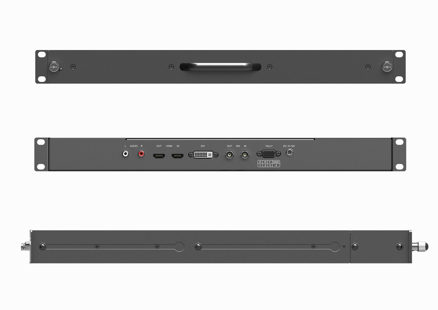 Lilliput 17.3" RM-1730S Full HD Pull-out SDI HDMI Metal Broadcast Rack Monitor