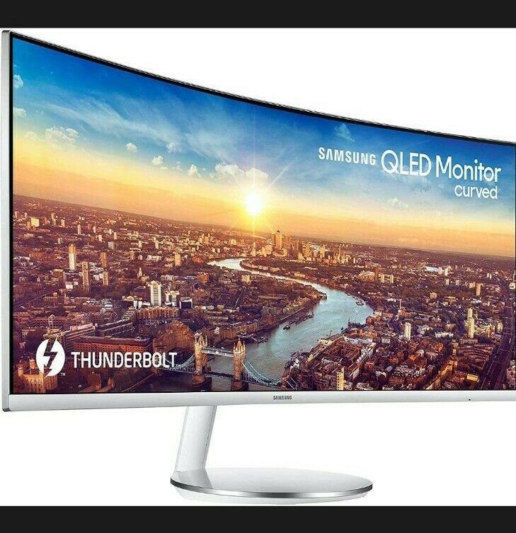 Samsung C34J791WTR - CJ79 Series - QLED Monitor - Curved - 34)
