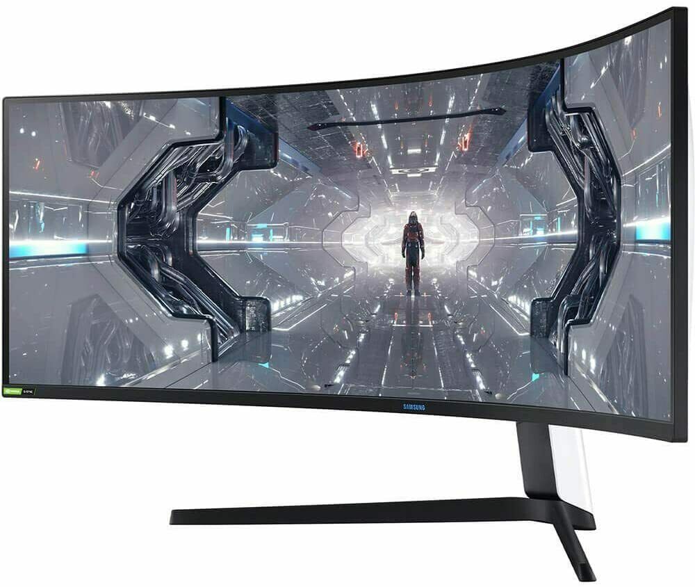 NEW! Samsung 48.8" Odyssey G9 LC49G97TSSNXDC HDR NVIDIA G-SYNC VA Gaming Monitor
