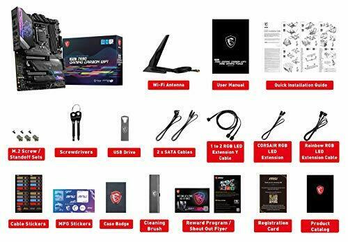 MSI MPG Z590 GAMING CARBON WIFI motherboard ATX [Intel Z590 chipset] MB5240