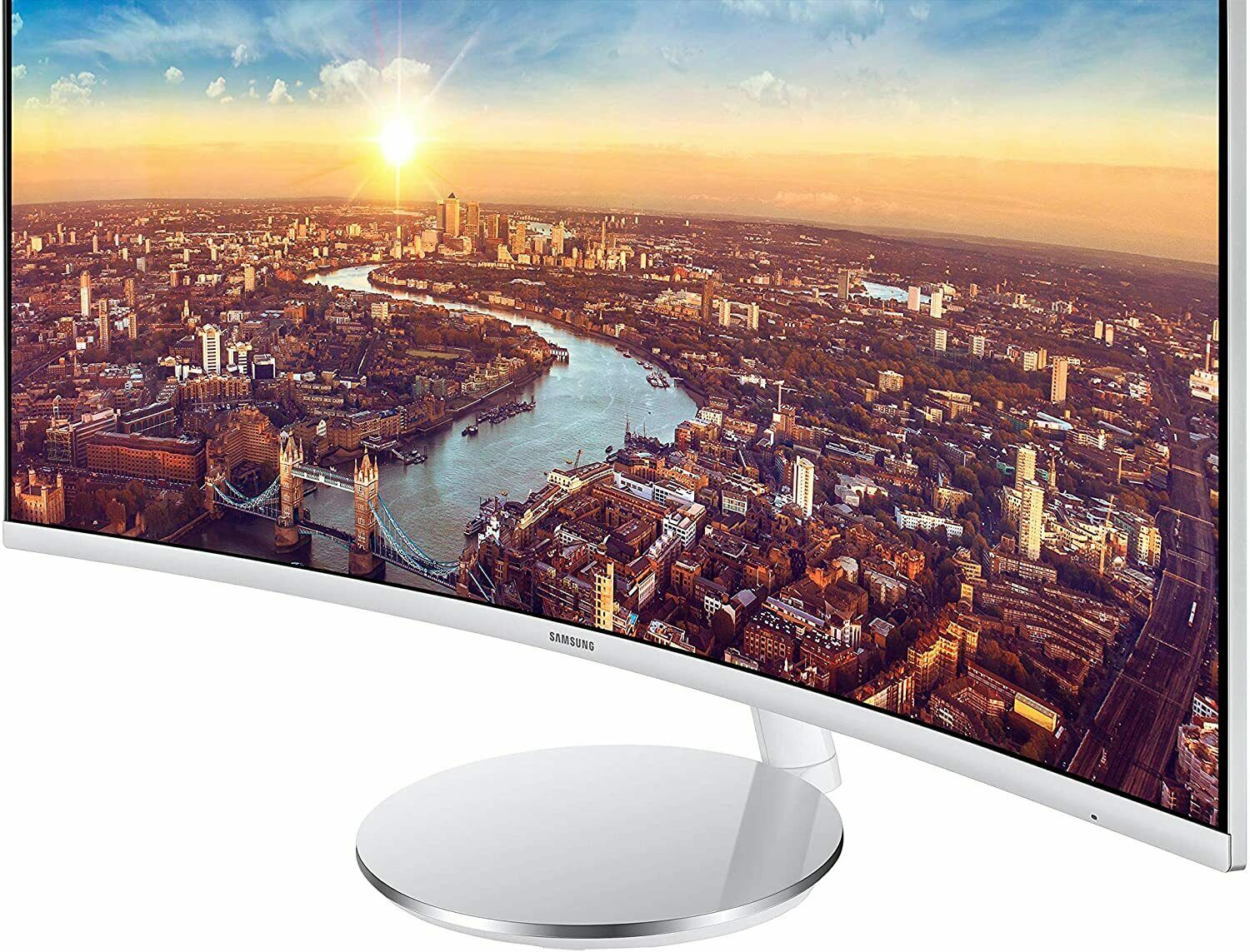 Samsung C34J791WTR - CJ79 Series - QLED monitor - curved - 34"