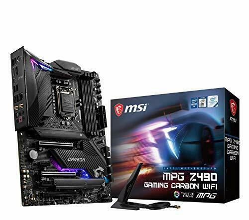 MSI MPG Z490 GAMING CARBON WIFI motherboard ATX [Intel Z490 chipset] MB4952