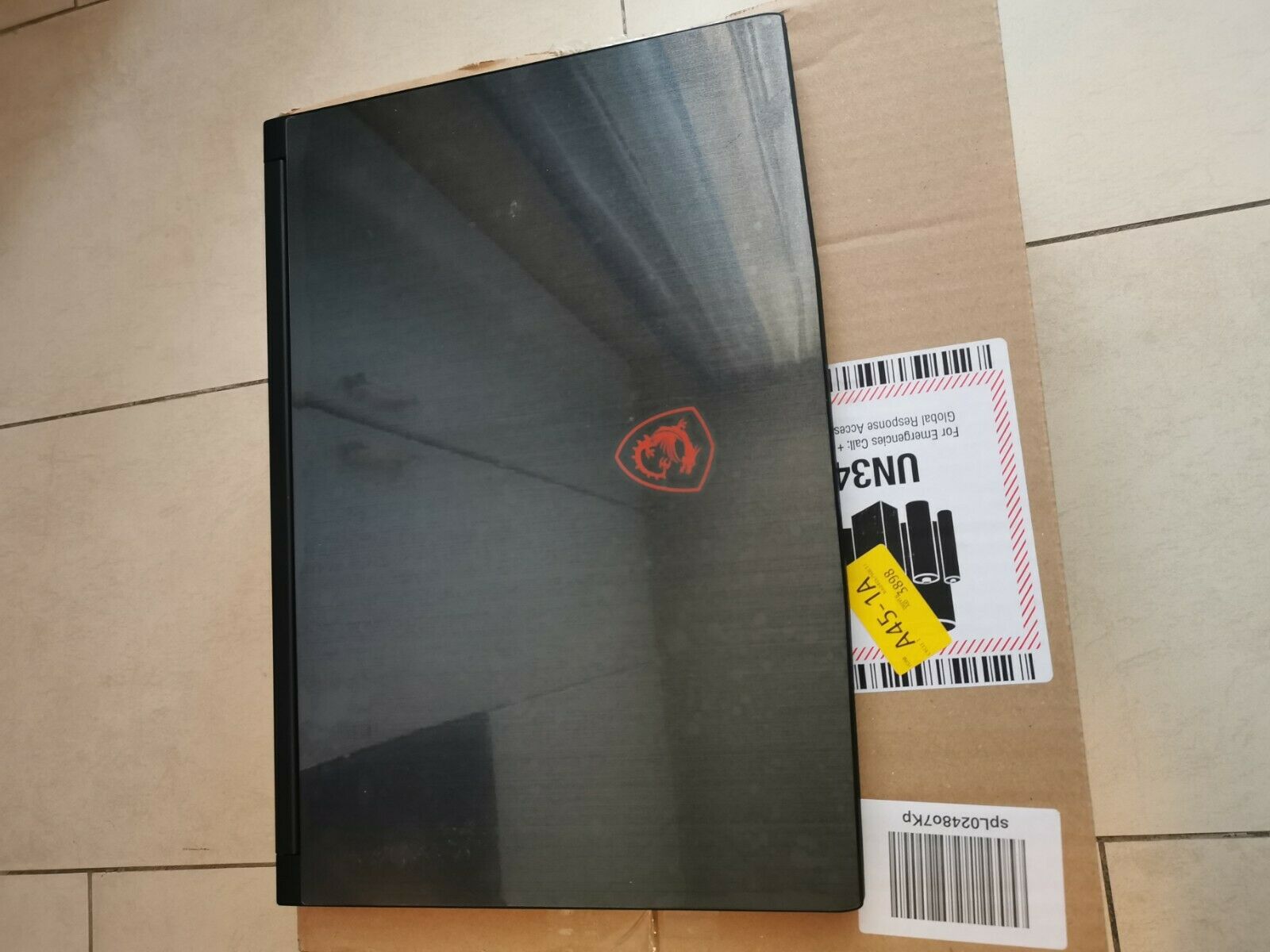 Notebook Gaming MSI 15,6 Intel i7 9750H SSD 512GB, 16GB RAM, GTX 1650 4GB NUOVO