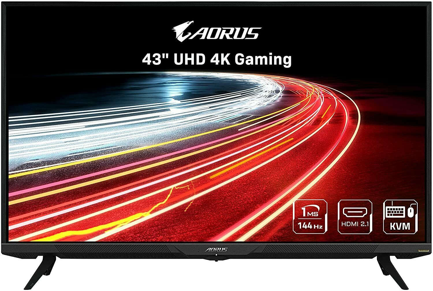 Gigabyte AORUS FV43U 43" VA QLED, 144Hz, 3840x2160 Display, G-SYNC Compatible