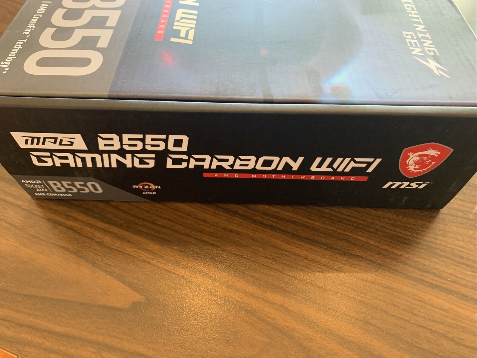msi B550 Gaming motherboard Ryzen Supported.