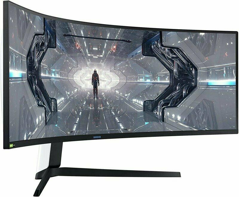 Samsung 49" UltraWide Dual QHD 240Hz G-SYNC Curved HDR Gaming Monitor