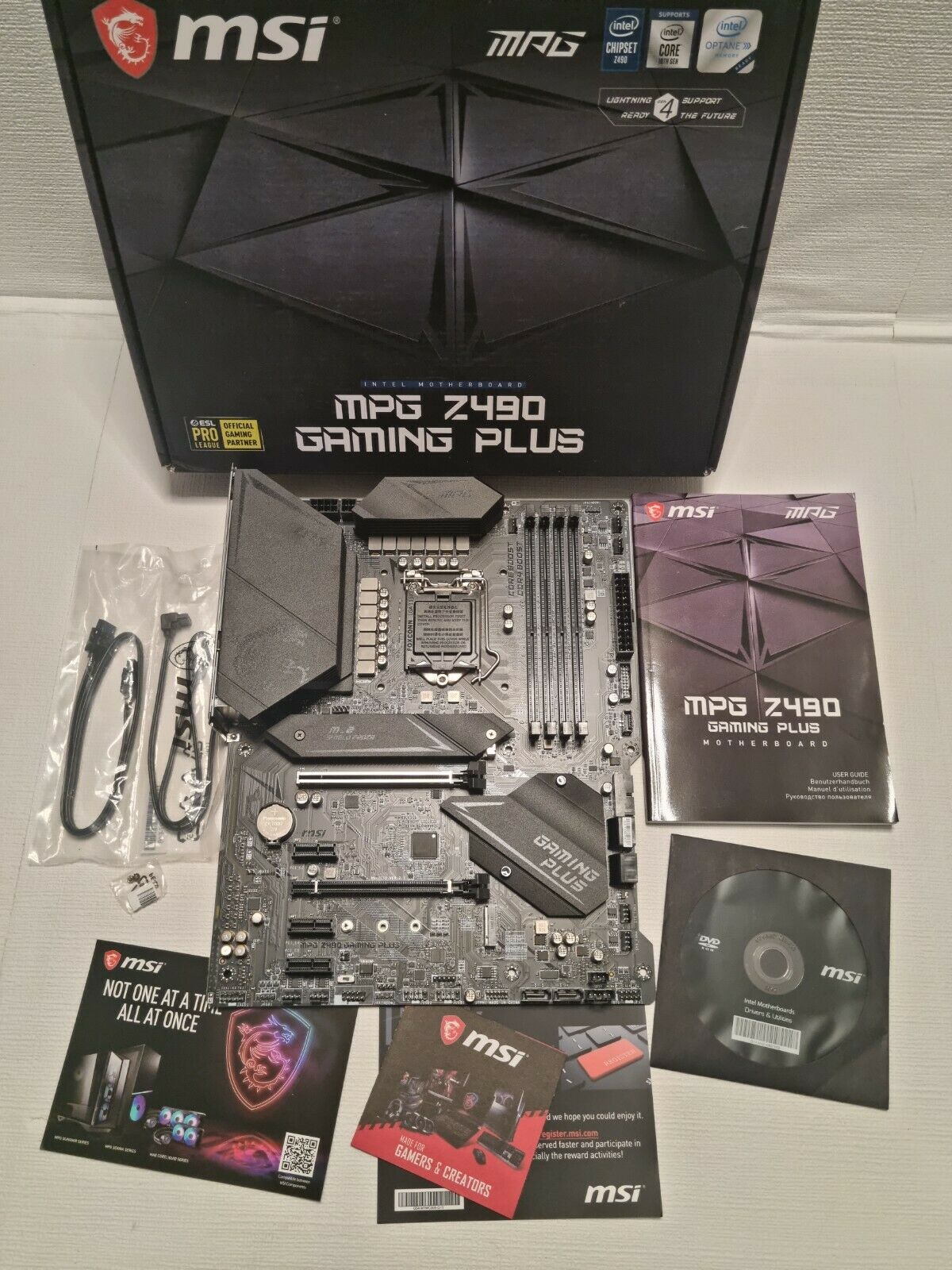 MSI MPG Z490 Gaming Plus, Intel Z490 Mainboard - Sockel 1200