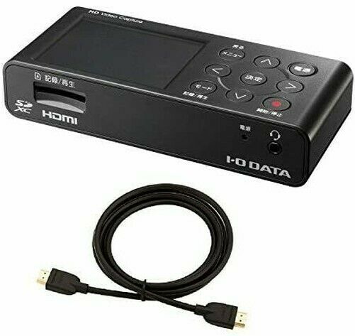 I-O DATA HDMI Capture Full HD SD Card / HDD Storage GV-HDREC + Amazon Basic Hig