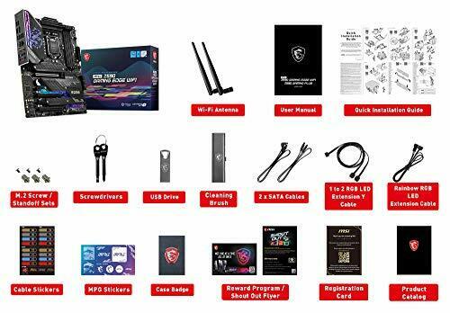 MSI MPG Z590 GAMING EDGE WIFI motherboard ATX 10th-11 gen CPU [Intel Z590]