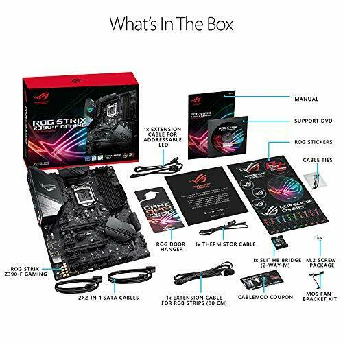 ASUS IntelR Z390 equipped LGA1151 Motherboard ROG STRIX Z390-F GAMING [ATX]