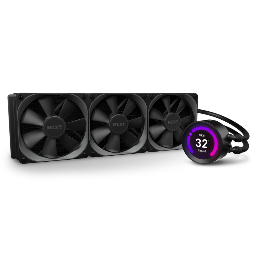 NZXT Kraken Z73 Water AIO Liquid CPU Cooler 360mm FAN LCD Display LGA1151/2066