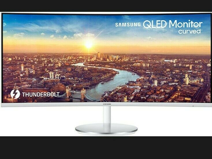 Samsung C34J791WTR - CJ79 Series - QLED Monitor - Curved - 34)