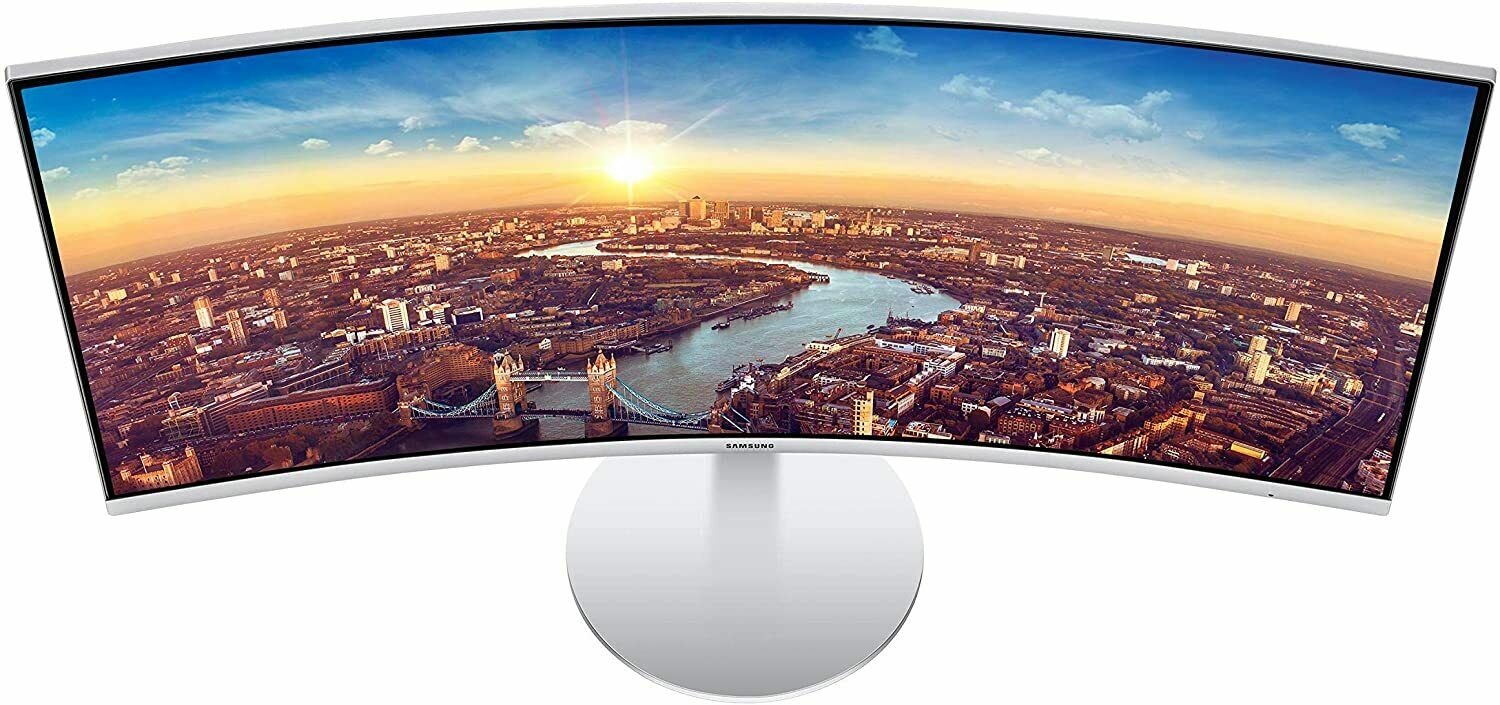 Samsung C34J791WTR - CJ79 Series - QLED monitor - curved - 34"