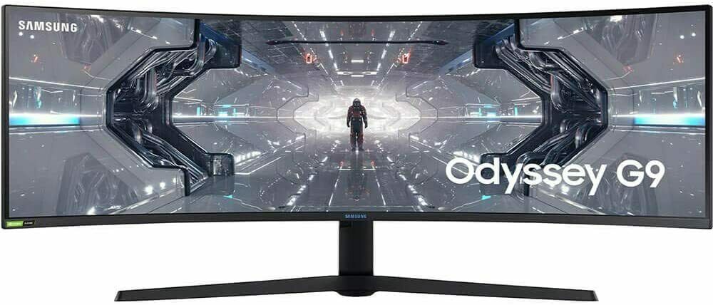 NEW! Samsung 48.8" Odyssey G9 LC49G97TSSNXDC HDR NVIDIA G-SYNC VA Gaming Monitor