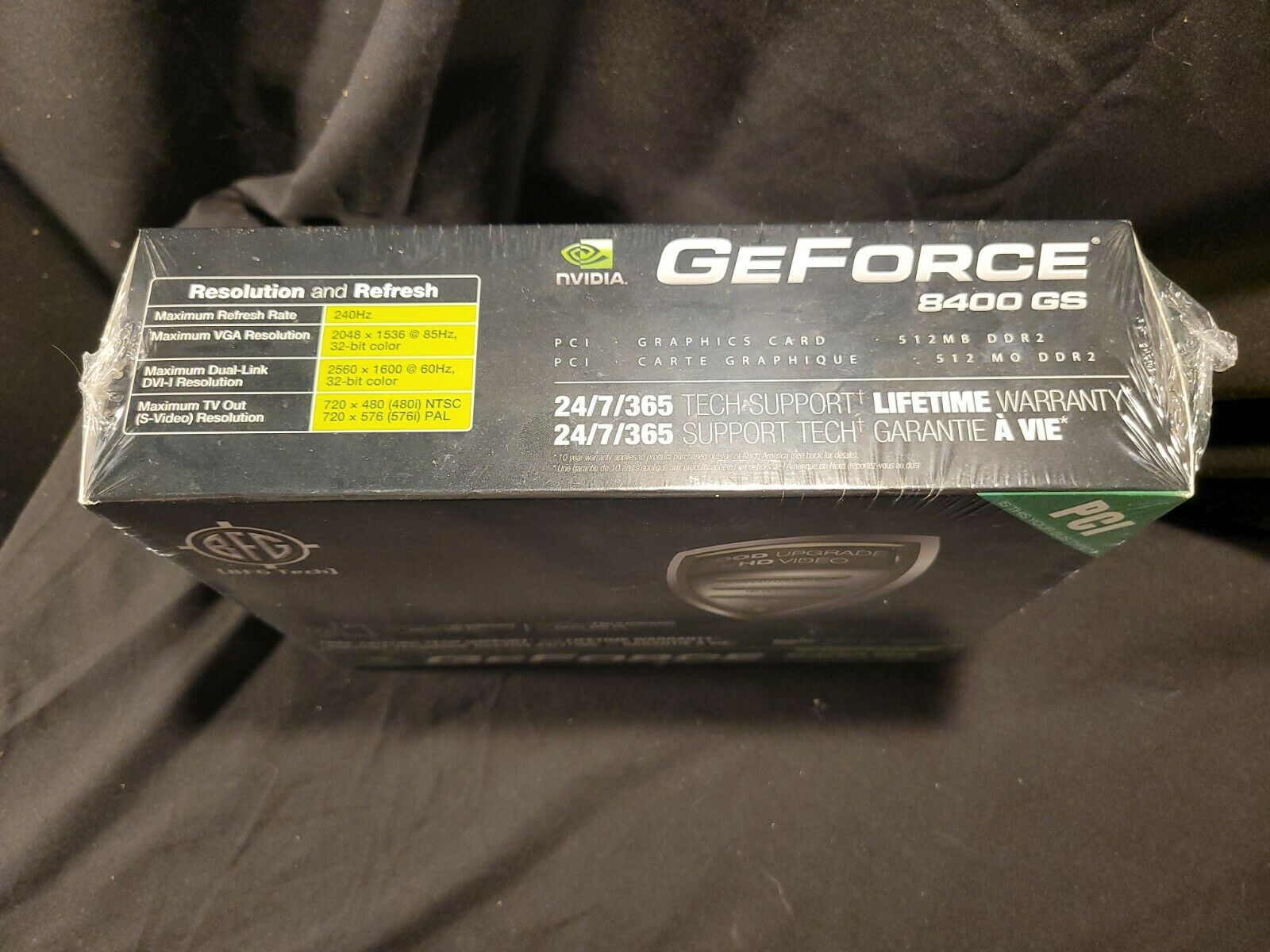 NVidia Geforce 8400 GS PCI DDR2 512MB Video Graphics Card 64 Bit Windows 10