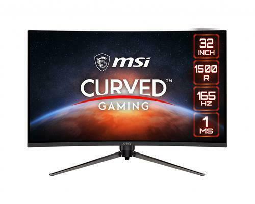 MSI Optix AG321CQR 31.5" 1ms 165Hz RGB AMD FreeSync 1500R Curved Gaming Monitor