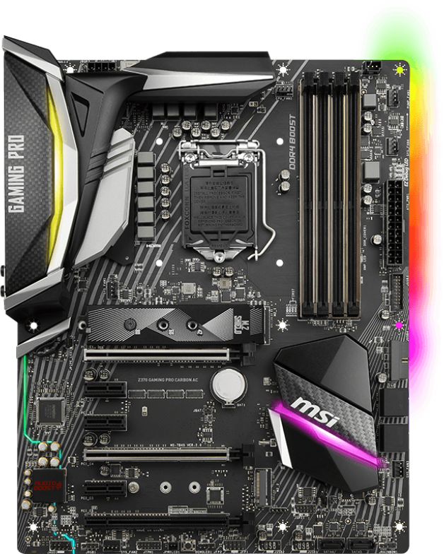 For MSI Z370 GAMING PRO CARBON AC Motherboard LGA1151 DDR4 Tested