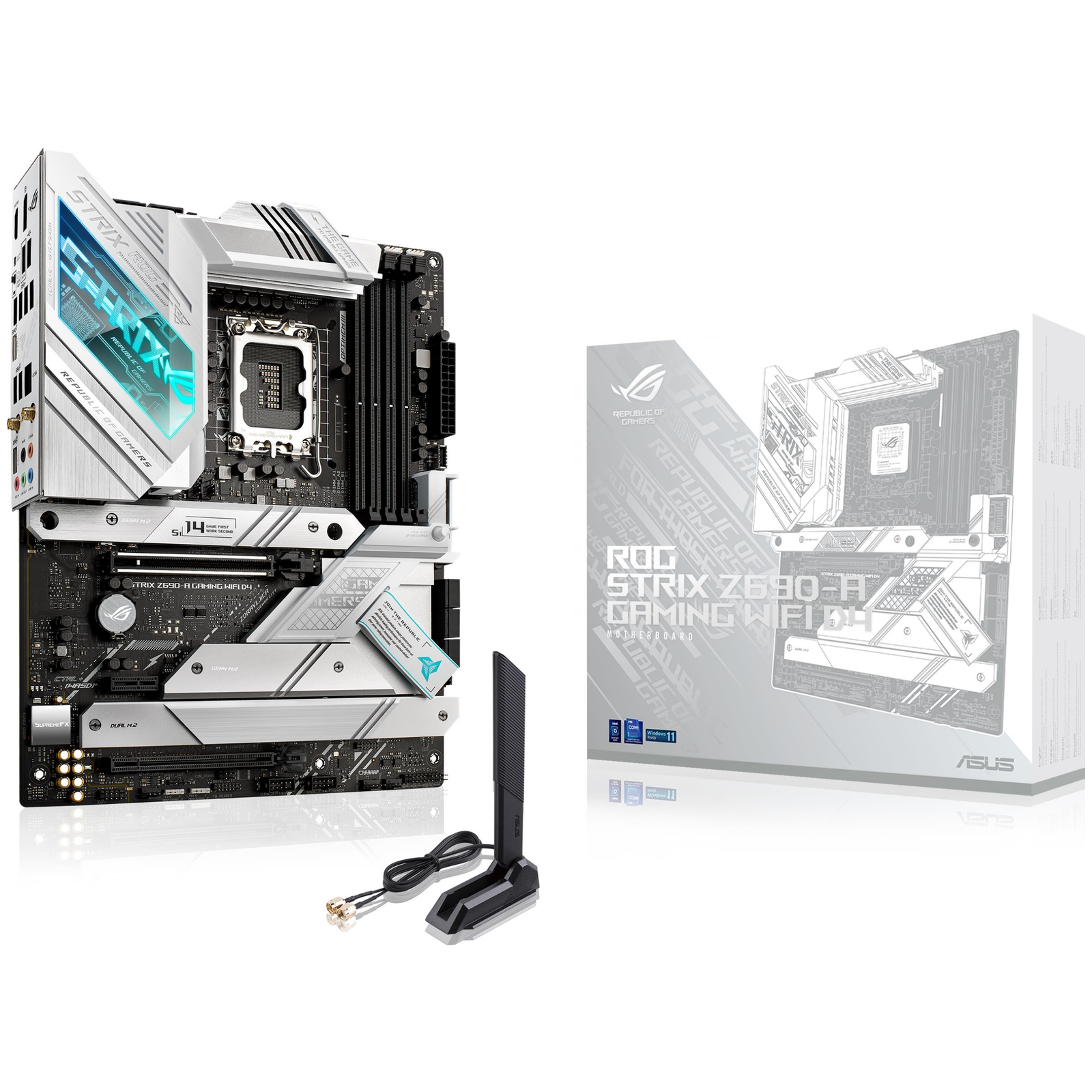 NEW ASUS ROG Strix Z690-A Gaming WIFI DDR4 LGA1700 ATX Desktop Motherboard ROG S