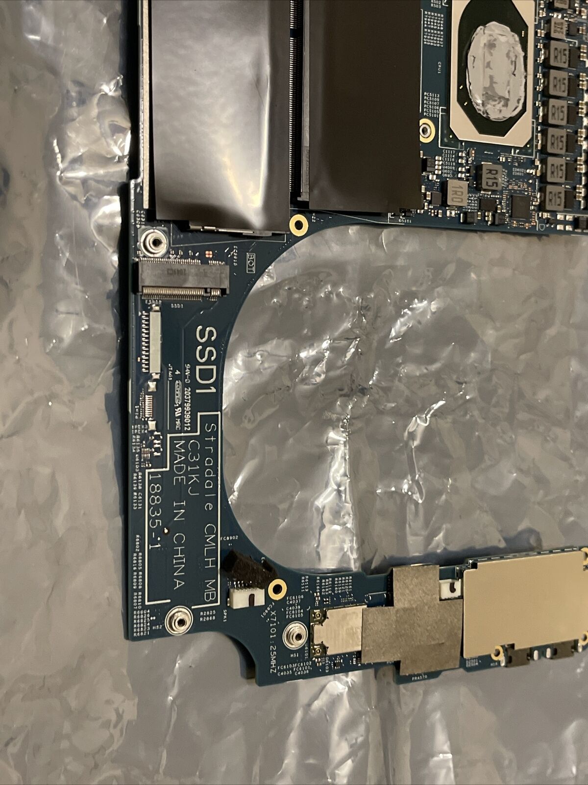 Genuine Dell XPS 9700 Laptop Motherboard i7-10875H RTX 2060 6GB 1650s CXCCY