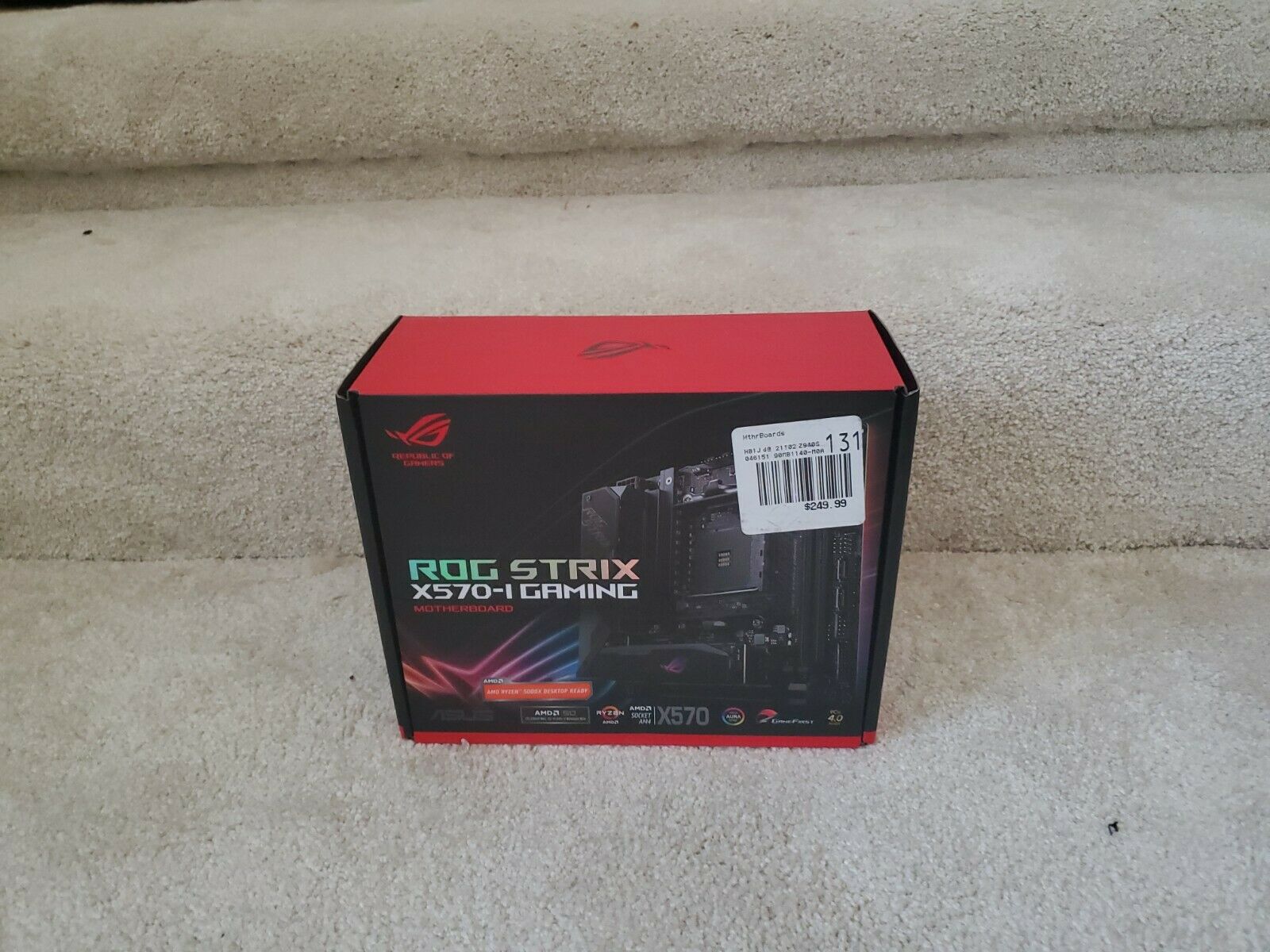 ASUS ROG Strix X570i Gaming Motherboard 5000 SERIES READY