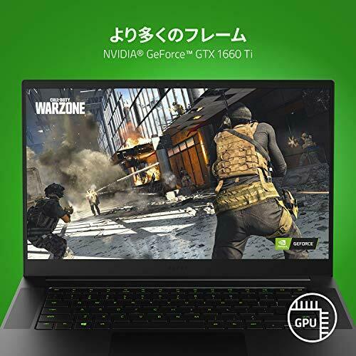 Razer Blade 15 Base Model Gaming Laptop 15.6In/i7-10750H/GTX 1660Ti 6G/16GB