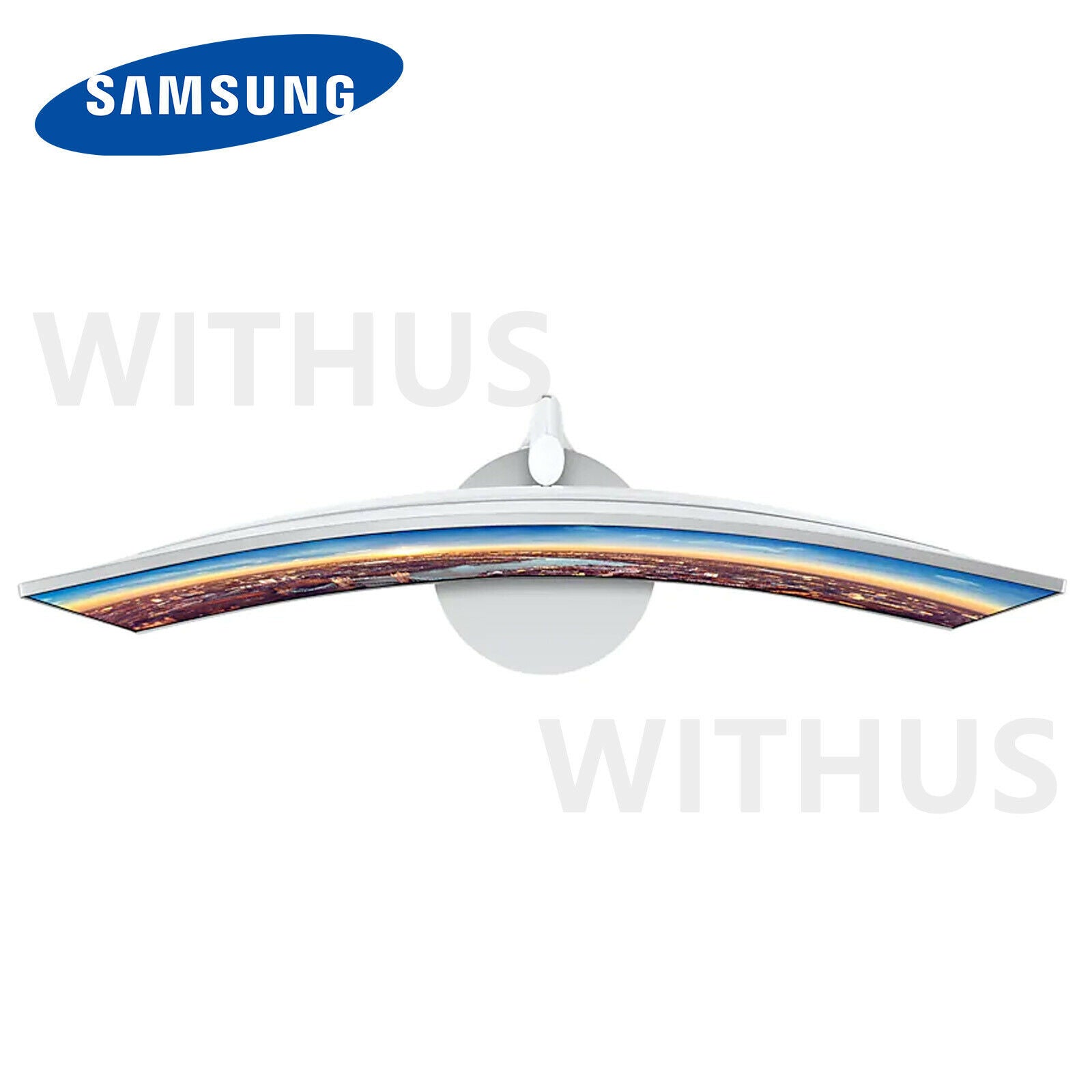 Samsung C34J791 Curved Monitor 34" 21:9 3440x1440 QLED Thunderbolt 3 4ms 100Hz