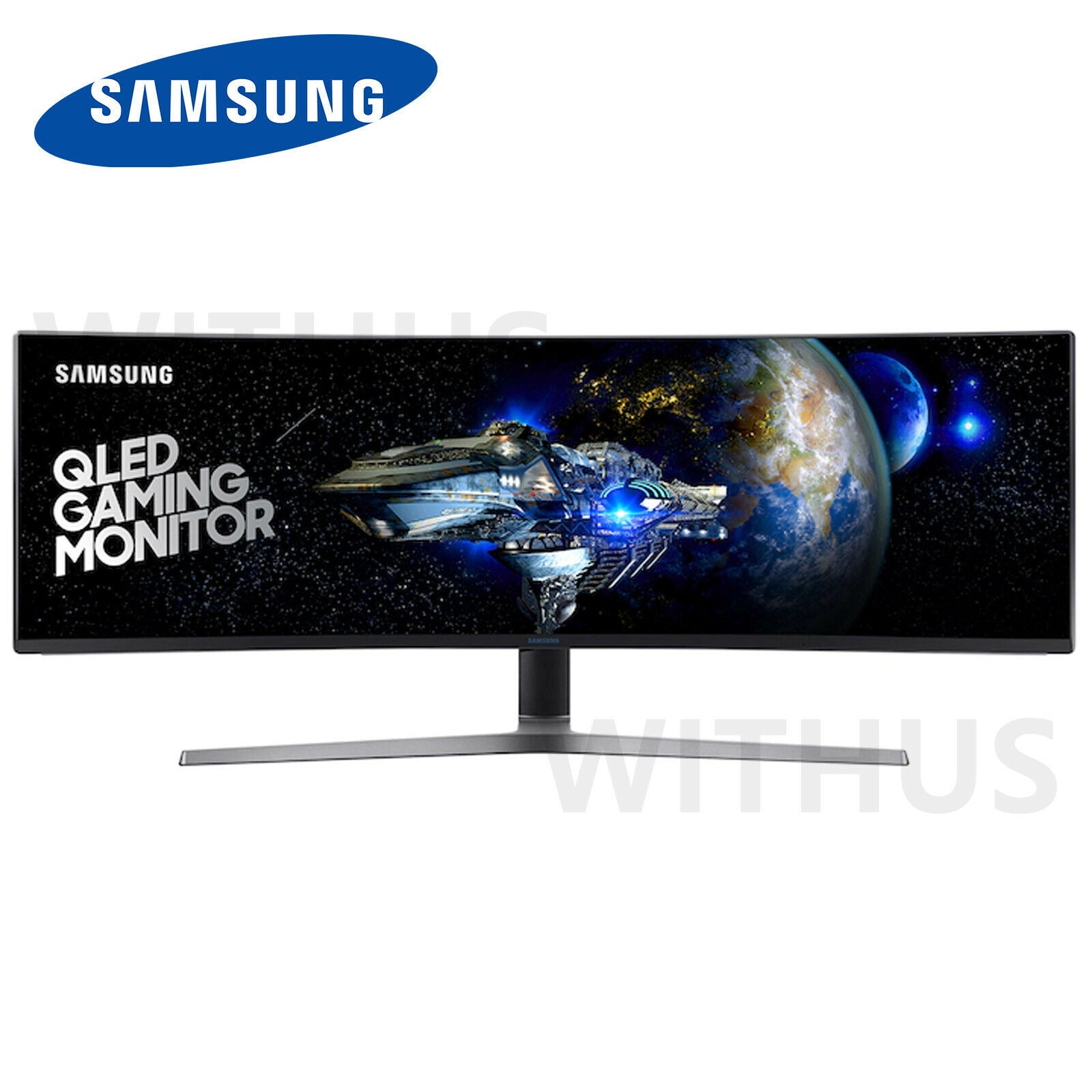 Samsung C49HG90 Super UIltra Wide 32:9 QLED 49" Curved Gaming Monitor 1800R