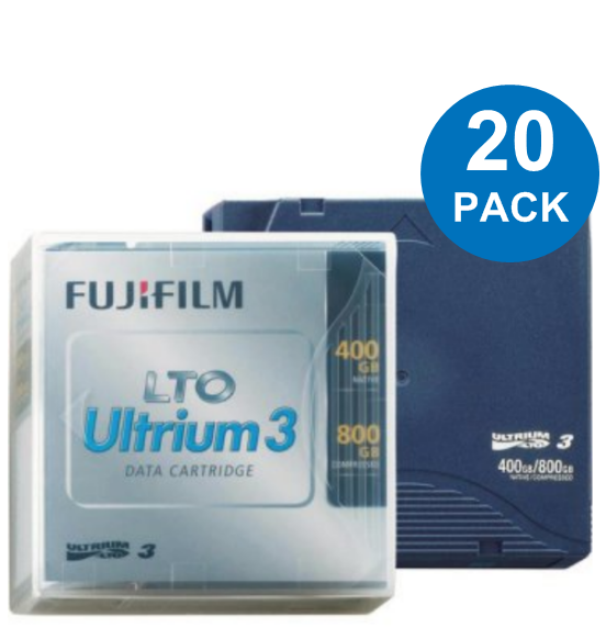 FUJI FILM LTO-3 ( 20 PACK) #15539393 800GB DATA STORAGE TAPE