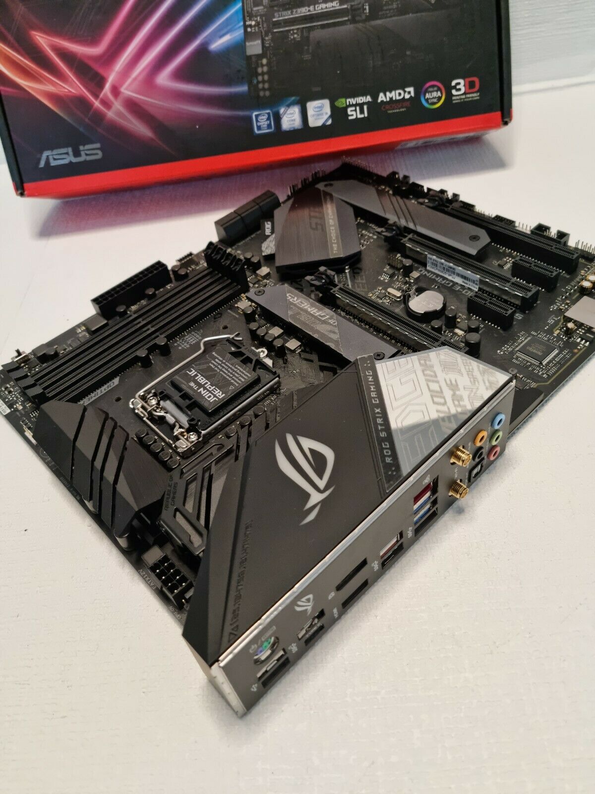 ASUS ROG Strix Z390-E Gaming Mainboard Sockel L1151