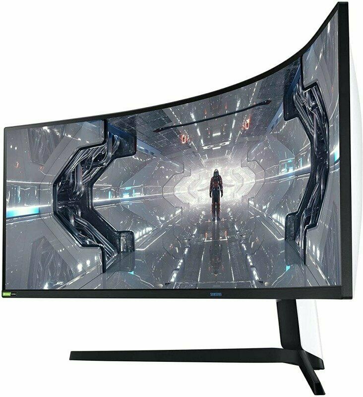 Samsung 49" UltraWide Dual QHD 240Hz G-SYNC Curved HDR Gaming Monitor