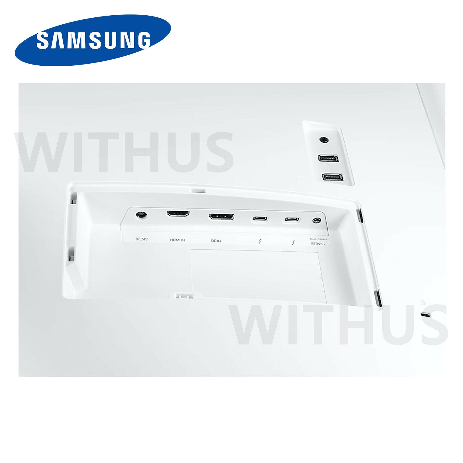 Samsung C34J791 Curved Monitor 34" 21:9 3440x1440 QLED Thunderbolt 3 4ms 100Hz